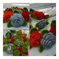 بافتنی های جذاب و زیبا|صنایع دستی و سایر لوازم تزئینی|پیشوا, |دیوار