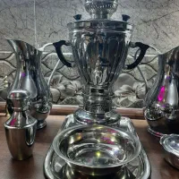 سماور نفتی نو همرا با متعلقات