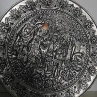 بشقاب قلمزنی