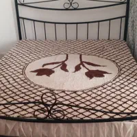 تختخواب دونفره فرفورژه بدون خوشخواب