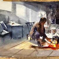 نقاشی آبرنگ