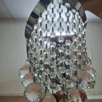 ۳عدد لوستر دیواری کریستالی به همراه ۶عدد لامپ|لوستر و چراغ آویز|بهارستان, |دیوار