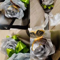 گل روبانی دو شاخه دلبر|گل مصنوعی|ارومیه, |دیوار