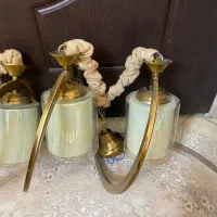 دو عدد لوستر دو شاخه|لوستر و چراغ آویز|تهران, فلاح|دیوار