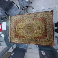فرش دست بافت تمام ابریشم به ابعاد ۱ در ۱.۵|فرش|قم, زنبیل آباد|دیوار