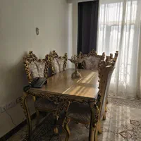 مبلمان سلطنتی ۷نفره همراه با میز نهارخوری ۶نفره|مبلمان خانگی و میز عسلی|شهریار, شهریار|دیوار