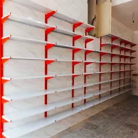 قفسه فروشگاه روی دیوار نصب|فروشگاه و مغازه|کوهدشت, |دیوار