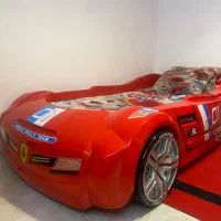 تخت کودک و نوجوان ماشینی مدل فراری