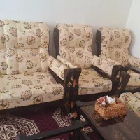مبل هفت نفره تمیز|مبلمان خانگی و میز عسلی|لاهیجان, شهرک سلمان فارسی|دیوار