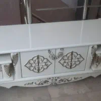 میز تلویزیون چوبی