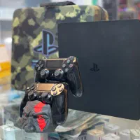 PS4 slim 1TB دو دسته اصلی کپی خور|کنسول، بازی ویدئویی و آنلاین|بجنورد, |دیوار