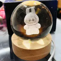 چراغ‌ خواب گوی کریستالی سایز ۶ و ۸ (کادو روز زن)|چراغ خواب و آباژور|مشهد, الهیه|دیوار