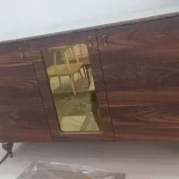 میز و عسلی و کنسول و میز tv ست هم عسلی سه تیکه