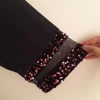 شومیز مشکی حریر فری|لباس|تهران, باغ فیض|دیوار