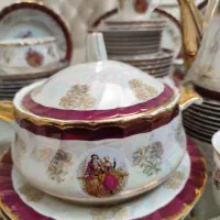 سرویس چینی دنسی کلکسیونی غذاخوری آنتیک جهیزیه قسطی|ظروف سرو و پذیرایی|تهران, امیرآباد|دیوار