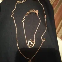 ست گردنبند و دستبند نقره