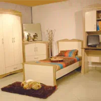 کارگاه ساخت سرویس چوب بزرگسال و کودک و نوجوان|تخت و سرویس خواب|گلبهار, شهر جدید گلبهار|دیوار