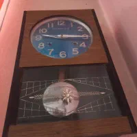 ساعت دیواری کوکی scintivicعتیقه وکمیاب سویسی