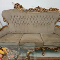 مبل ۷نفره چوب راش پارچه نانو درحد