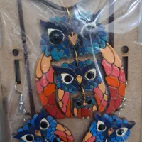 گردنبند دست ساز و گوشواره