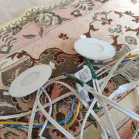 سه عدد لامپ هالوژن led