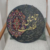 تابلو کالیگرفی با قالی