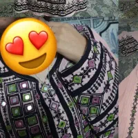 دوخت لباس تپه ای|لباس|کهنوج, |دیوار