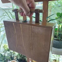 کیف چوبی