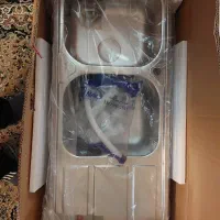 سینک ظرفشویی توکار ،دوقلو ،داتیس