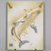 تابلو نقش برجسته گچبری مدرن مدل وال رقصان
