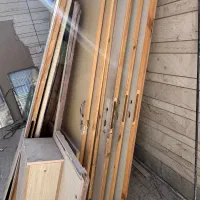 درب دسته دوم چوبی