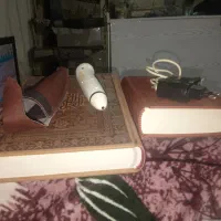 کتاب قرآن نو با لیزر