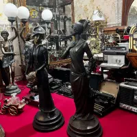 مجسمه برنزامضادارهرکدام ۱مترانتیک وقدیمی|مجسمه، تندیس، ماکت|تهران, فرودگاه مهرآباد|دیوار