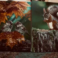 فروش تابلو نقاشی حیوانات