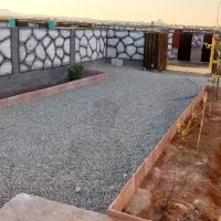 ۲۱۱متر زمین چهاردیواری شده