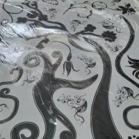 بر چسب تزئین
