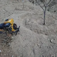 شخم زنی با دستگاه تیلر