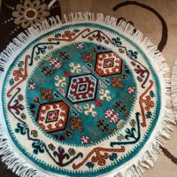 فرش گرد فانتزی|فرش|چهارباغ, |دیوار