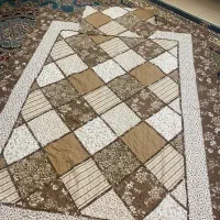 رو تختی تکنفره طرح چهل تیکه نو