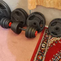 میز پرس و ادوات بدنسازی و دمبل و هالتر|تجهیزات ورزشی|تیران, |دیوار