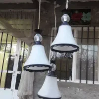 چراغ‌اویزی‌‌‌۳لامپ|لامپ و چراغ|قزوین, |دیوار