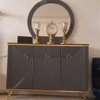 ست میز تیوی و آینه کنسول