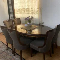 میز غذا خوری شش نفره