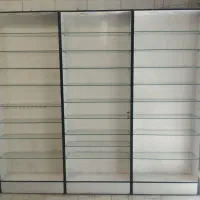 قفسه MDF  ( جهت مغازه لوازم آرایشی )   ۶ عدد