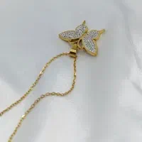 گردنبند طرح پروانه|بدلیجات|مهاباد (آذربایجان غربی), |دیوار