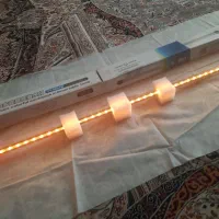 مهتابی هشت رنگ ۱۰۰ سانت اکواریوم نو نو تعویض با|ماهی|اصفهان, شهرک صنعتی امیرکبیر (شاپور جدید)|دیوار