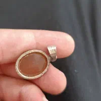 پلاک نقره با چهار عدد نگین|جواهرات|یزد, |دیوار