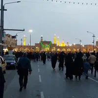 کمک به موکب و زائران پیاده امام رضا ع