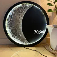 تابلوی ماه و ماه آینه|تابلو، نقاشی، عکس|قم, صفائیه|دیوار