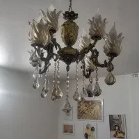 لوستر برنجی|لوستر و چراغ آویز|هشتگرد, شهرک ایران خودرو|دیوار